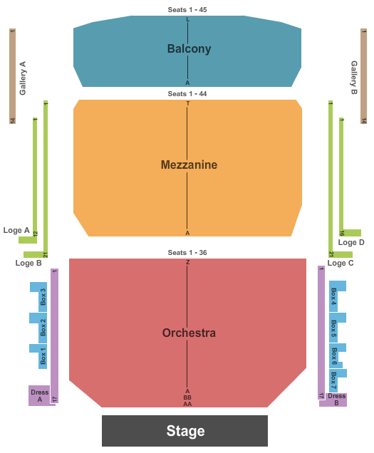 Devos Hall Beetlejuice Seating Chart
